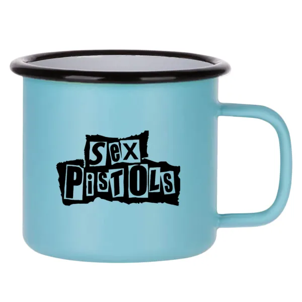 Sex Pistols — Κούπα Μεταλλική εμαγιέ ΜΑΤ σιέλ 360ml