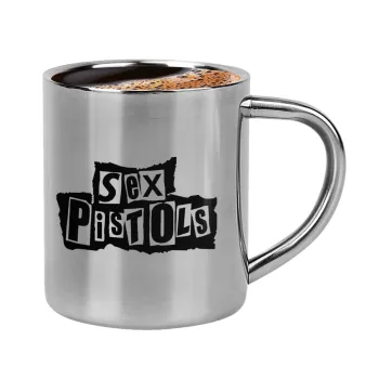 Sex Pistols, Κουπάκι μεταλλικό διπλού τοιχώματος για espresso (220ml)