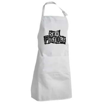 Sex Pistols, Adult Chef Apron (with sliders and 2 pockets)