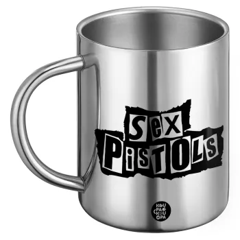 Sex Pistols, Ανοξείδωτη Μεταλλική Κούπα 450ml - Διπλού Τοιχώματος
