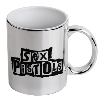 Sex Pistols, Κούπα κεραμική, ασημένια καθρέπτης, 330ml