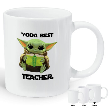 Yoda Best Teacher, Κούπα Giga, κεραμική, 590ml