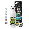 Soccer Metal mug thermos, double wall, 550ml