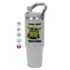 GREY color, 890ml (30oz) stainless Steel Tumbler with Handle