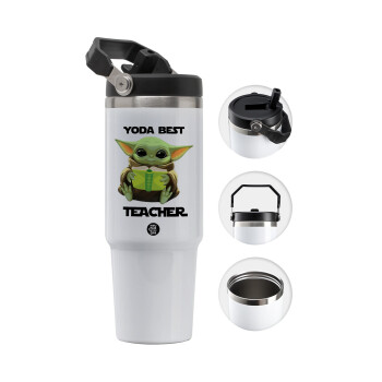 Yoda Best Teacher, Θερμός Ανοξείδωτο 30oz με χερούλι