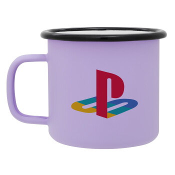 Playstation, Κούπα Μεταλλική εμαγιέ ΜΑΤ Light Pastel Purple 360ml