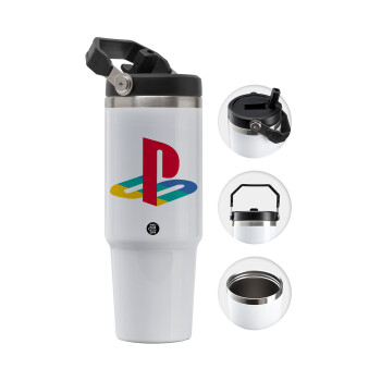 Playstation, Θερμός Ανοξείδωτο 30oz με χερούλι