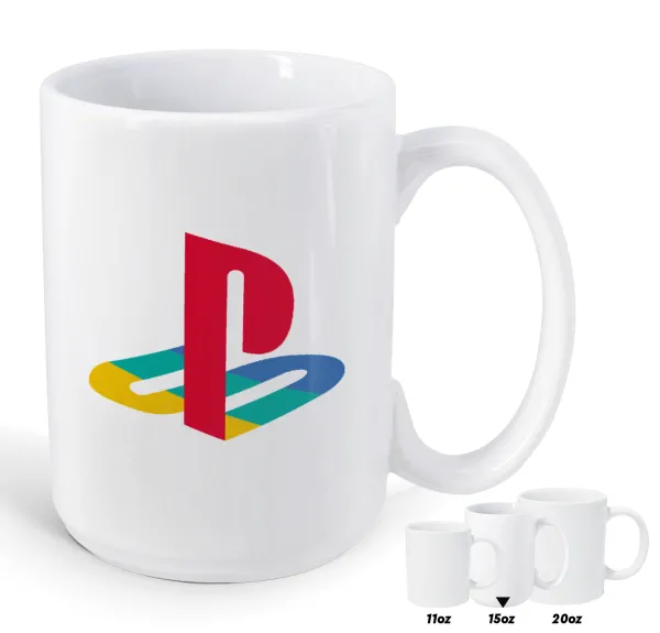 Playstation — Mega mug, ceramic, 450ml