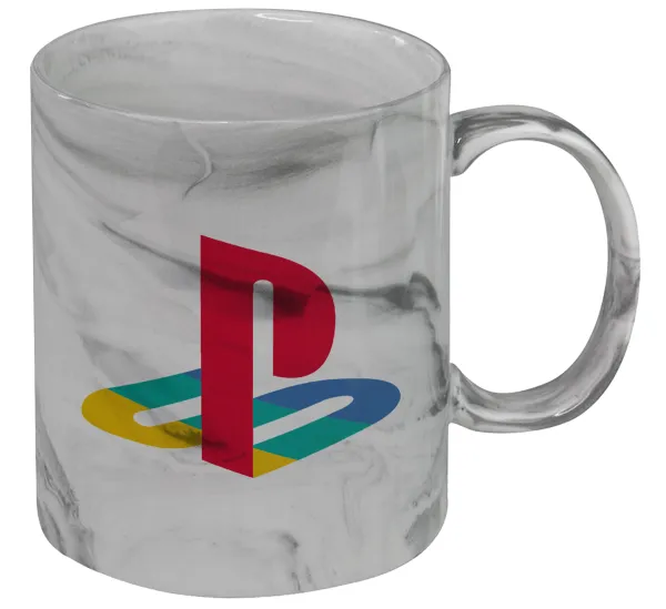 Playstation — Mug ceramic marble style, 330ml