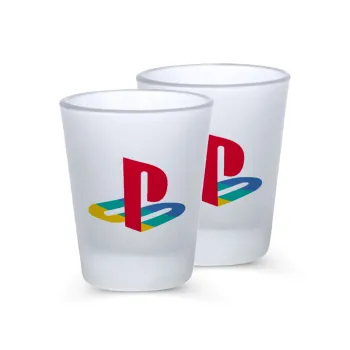 Playstation, Σφηνοπότηρα γυάλινα 45ml του πάγου (2 τεμάχια)