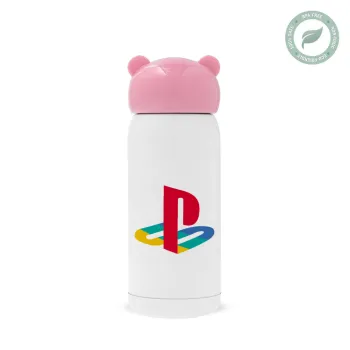 Playstation, Ροζ ανοξείδωτο παγούρι θερμό (Stainless steel), 320ml