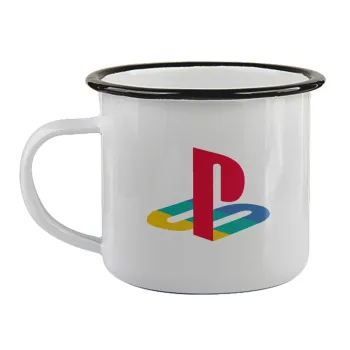 Playstation, Κούπα εμαγιέ με μαύρο χείλος 360ml