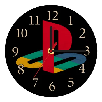 Playstation, Ρολόι τοίχου ξύλινο plywood (20cm)