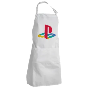 Playstation, Adult Chef Apron (with sliders and 2 pockets)