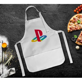 Playstation, Ποδιά Σεφ Ολόσωμη Παιδική (με ρυθμιστικά και 2 τσέπες)