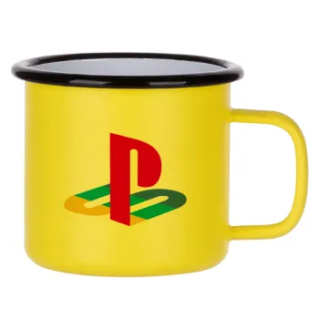 Playstation, Metallic enamel MATT Yellow cup 360ml