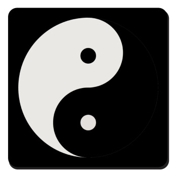 Yin Yang, Τετράγωνο μαγνητάκι ξύλινο 9x9cm