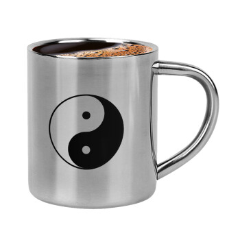 Yin Yang, Double-wall metal cup for espresso (220ml)