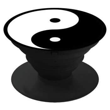 Yin Yang, Phone Holders Stand  Black Hand-held Mobile Phone Holder