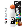 Bascetball Metal mug thermos, double wall, 550ml