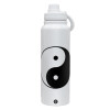 1L Stainless Steel Thermal Bottle with Phone Holder & Double Wall Insulation