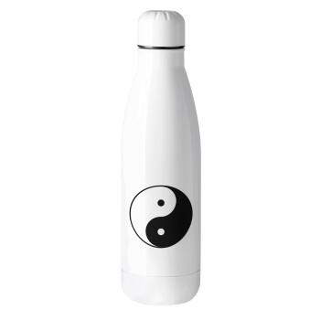 Yin Yang, Μεταλλικό παγούρι θερμός (Stainless steel), 500ml