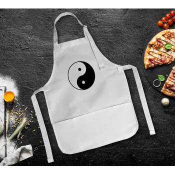 Yin Yang, Ποδιά Σεφ Ολόσωμη Παιδική (με ρυθμιστικά και 2 τσέπες)