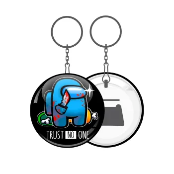 Among Trust no one, Μπρελόκ μεταλλικό 5cm με ανοιχτήρι
