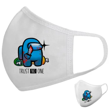 Among Trust no one, Μάσκα υφασμάτινη υψηλής άνεσης παιδική (Δώρο πλαστική θήκη)