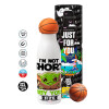 Bascetball Metal mug thermos, double wall, 550ml