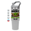 GREY color, 890ml (30oz) stainless Steel Tumbler with Handle