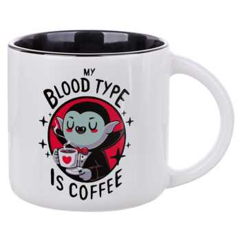 My blood type is coffee, Κούπα κεραμική 400ml