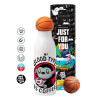 Bascetball Metal mug thermos, double wall, 550ml