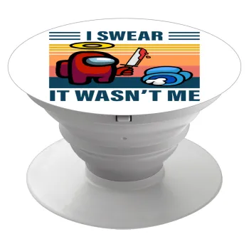 Among us, I swear it wasn't me, Phone Holders Stand  Λευκό Βάση Στήριξης Κινητού στο Χέρι