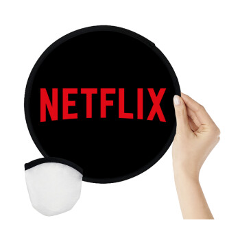 Netflix, Βεντάλια υφασμάτινη αναδιπλούμενη με θήκη (20cm)