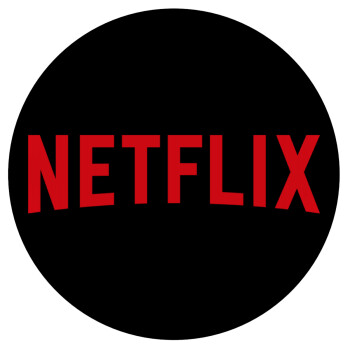Netflix, Mousepad Round 20cm