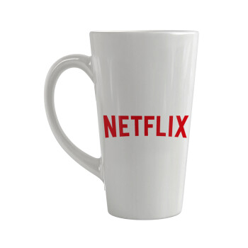 Netflix, Κούπα κωνική Latte Μεγάλη, κεραμική, 450ml