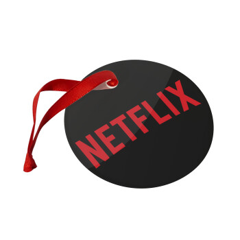 Netflix, Χριστουγεννιάτικο στολίδι γυάλινο 9cm