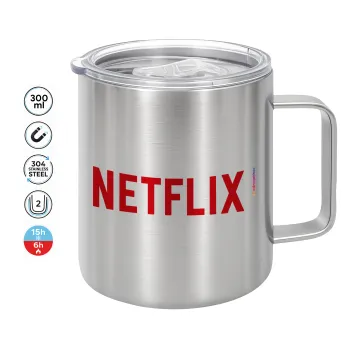 Netflix, Mug Stainless steel double wall 300ml