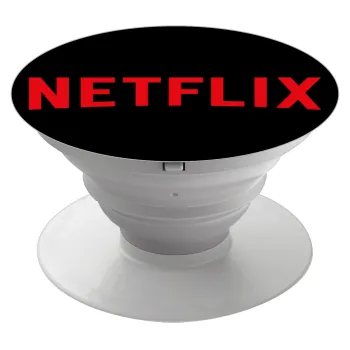 Netflix, Phone Holders Stand  Λευκό Βάση Στήριξης Κινητού στο Χέρι