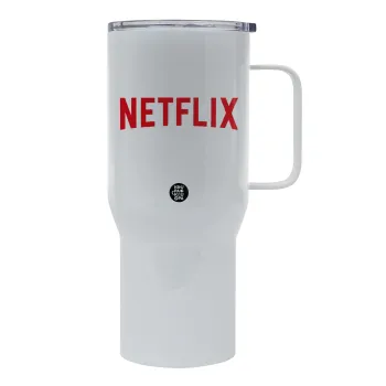 Netflix, Tumbler με καπάκι, διπλού τοιχώματος (θερμό) 750L