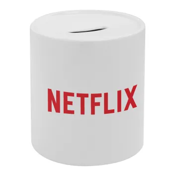 Netflix, Κουμπαράς πορσελάνης με τάπα