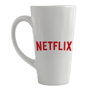 Netflix, Κούπα κωνική Latte Μεγάλη, κεραμική, 450ml