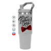GREY color, 890ml (30oz) stainless Steel Tumbler with Handle