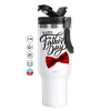 Mega Stainless steel Tumbler with lid, double wall 1,2L