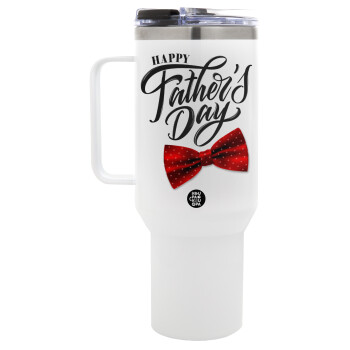 Happy father's Days, Mega Stainless steel Tumbler with lid, double wall 1,2L