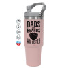 Pink color, 890ml (30oz) stainless Steel Tumbler with Handle