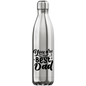 You are the best Dad, Inox (Stainless steel) hot metal mug, double wall, 750ml
