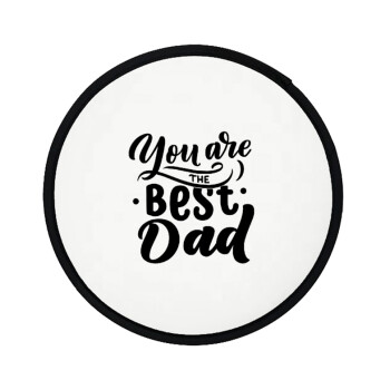 You are the best Dad, Βεντάλια υφασμάτινη αναδιπλούμενη με θήκη (20cm)