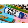Easter candle, Childrens hot water bottle, stainless steel, with safety straw, BLUE (500ml)